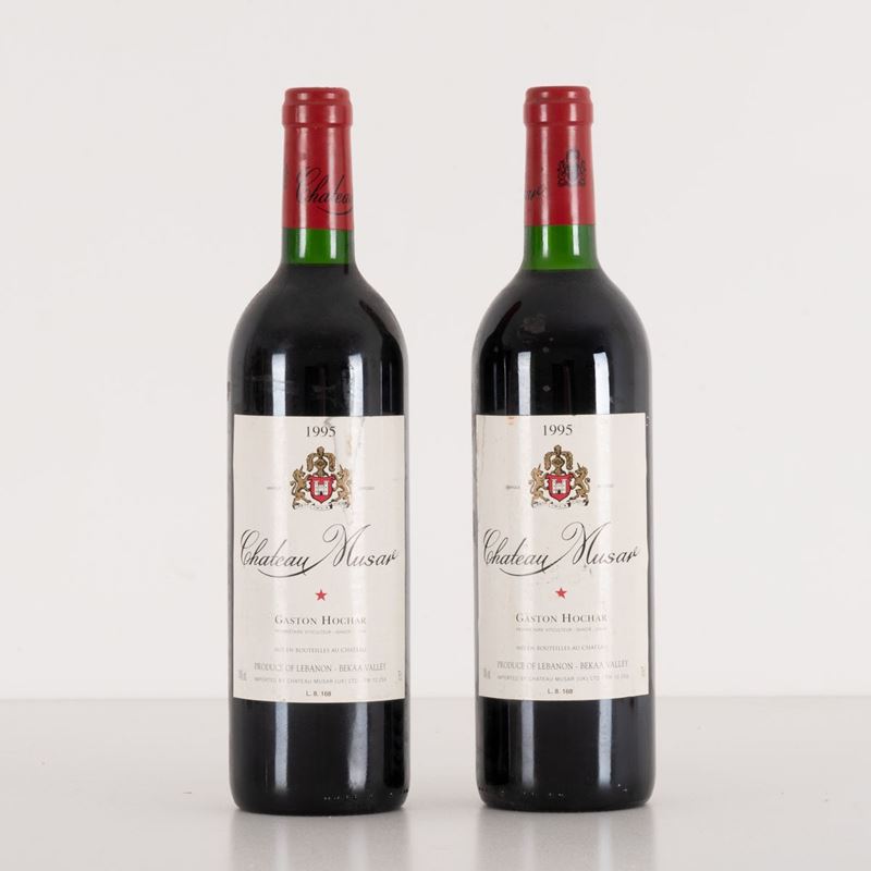 Lotto di 2 Bottiglie Chateau Musar