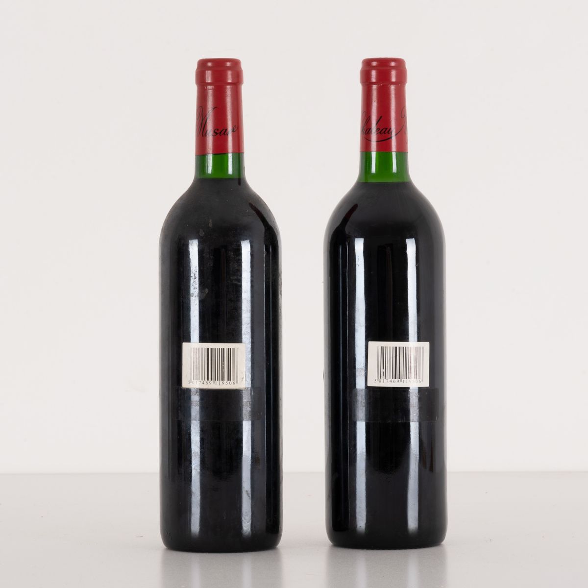 Lotto di 2 Bottiglie Chateau Musar