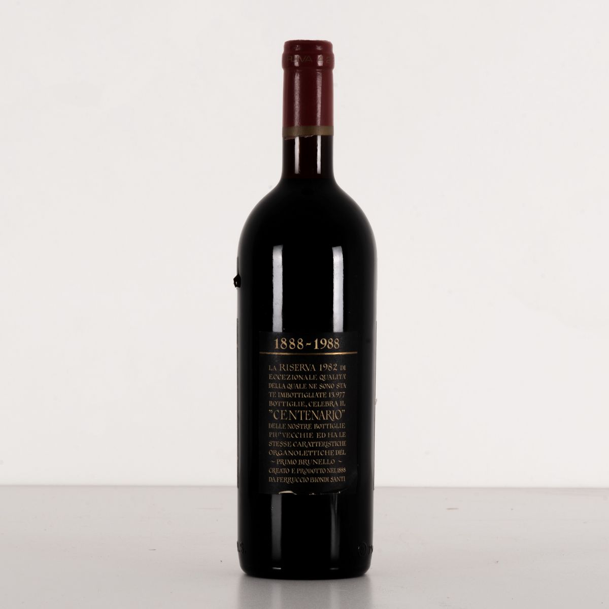 Lotto di 1 Bottiglia Brunello di Montalcino Riserva 1982 Biondi-santi