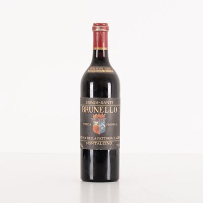 Lotto di 1 Bottiglia Brunello di Montalcino Riserva 1955 Biondi-santi
