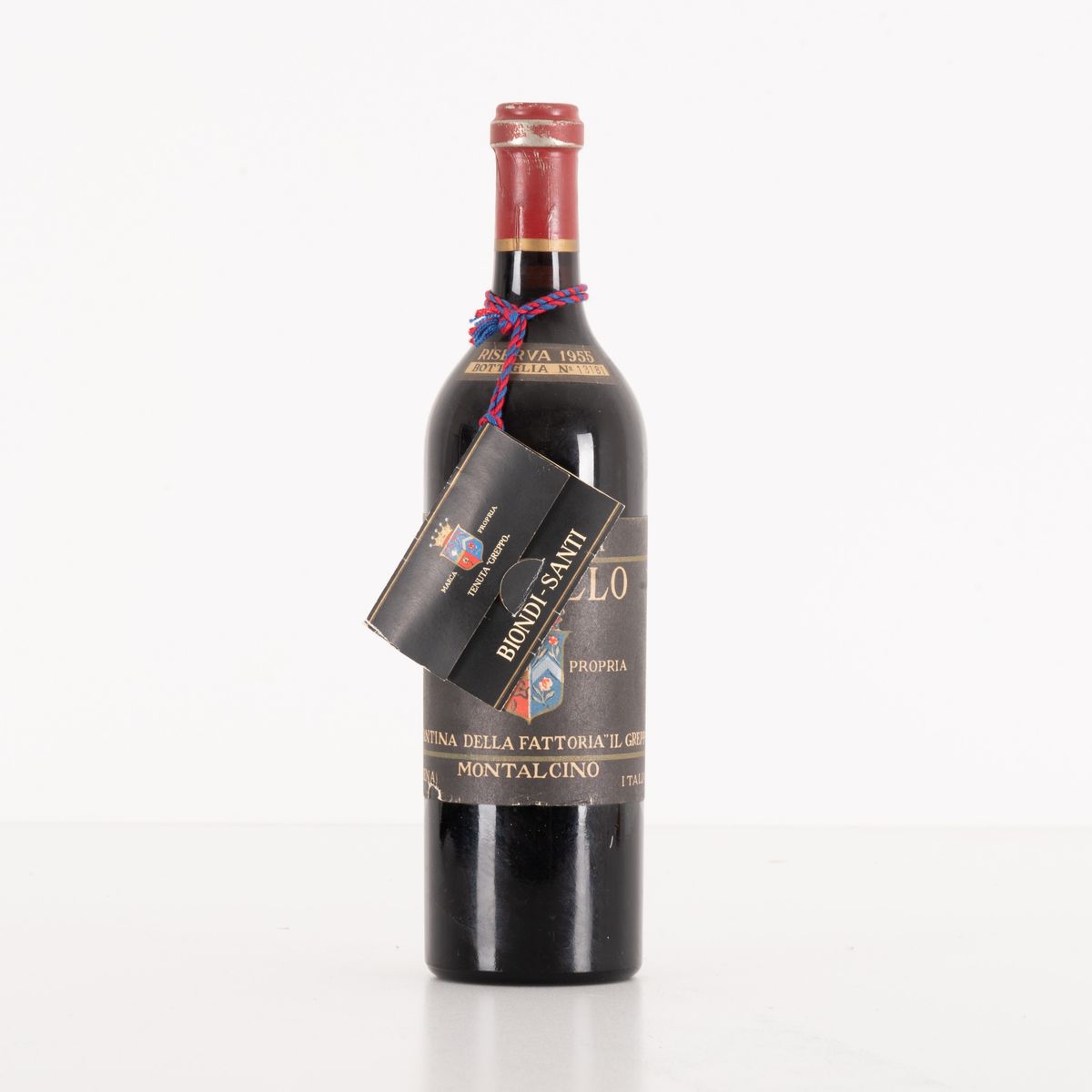 Lotto di 1 Bottiglia Brunello di Montalcino Riserva 1955 Biondi-santi
