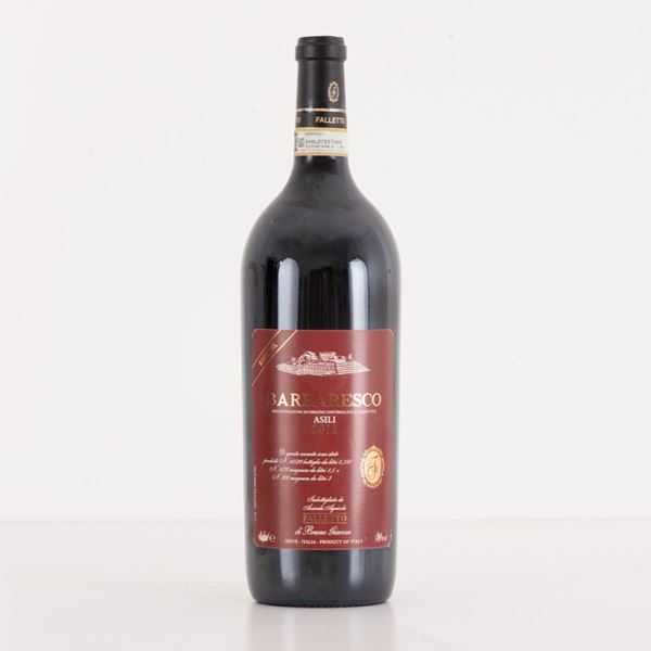 Lotto di 1 bottiglia Barbaresco riserva Asili 2011 Falletto  (2011)  - Auction Asta 11: Vini e Distillati - Gliubich Casa d'Aste