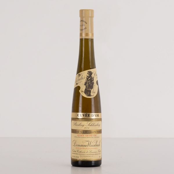 Lotto di 1 bottiglia Riesling Schlossberg Domain Weinbach 0,375