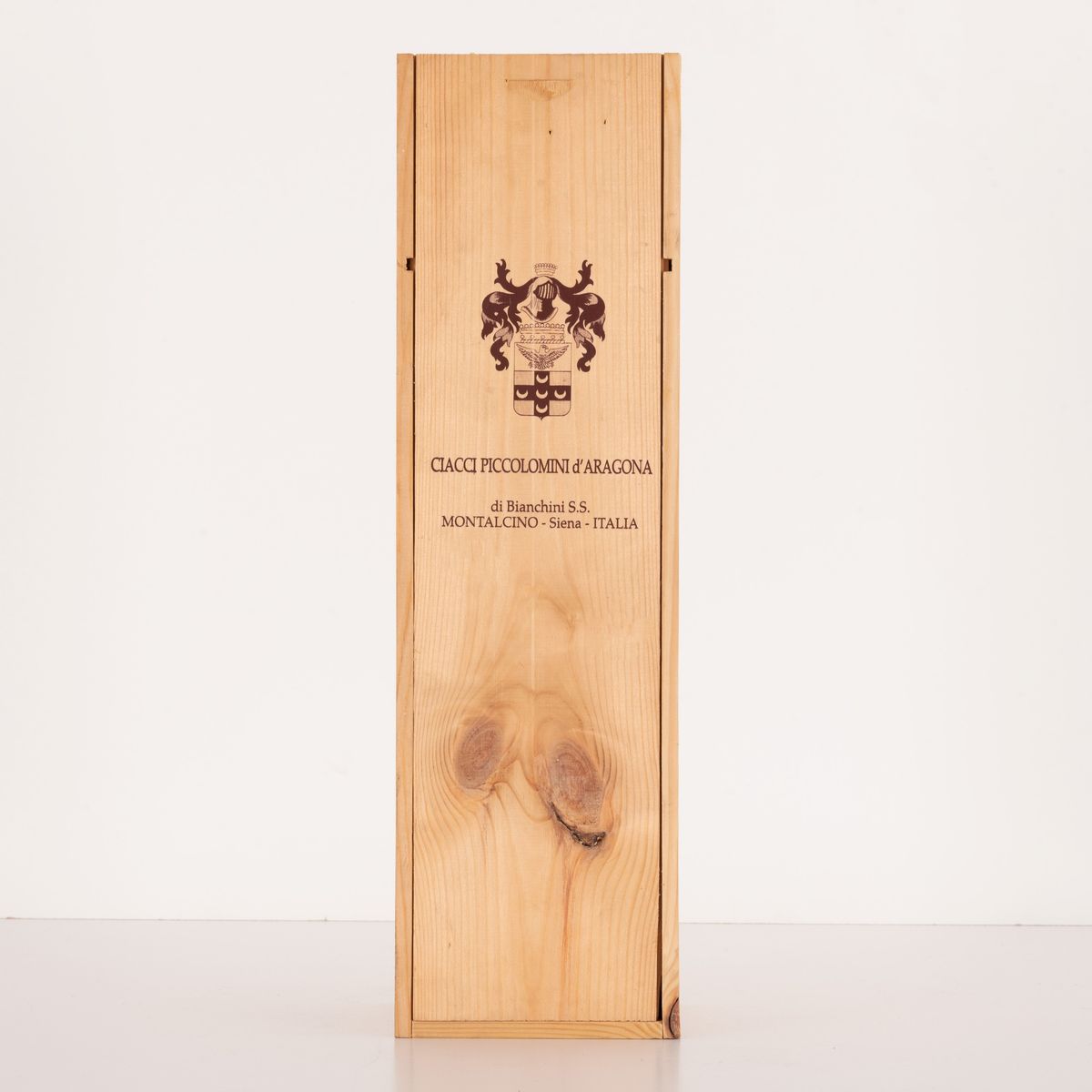 Lotto di 1 Bottiglia Doppio Magnum in Confezione di Legno Originale Brunello di Montalcino "pianr...