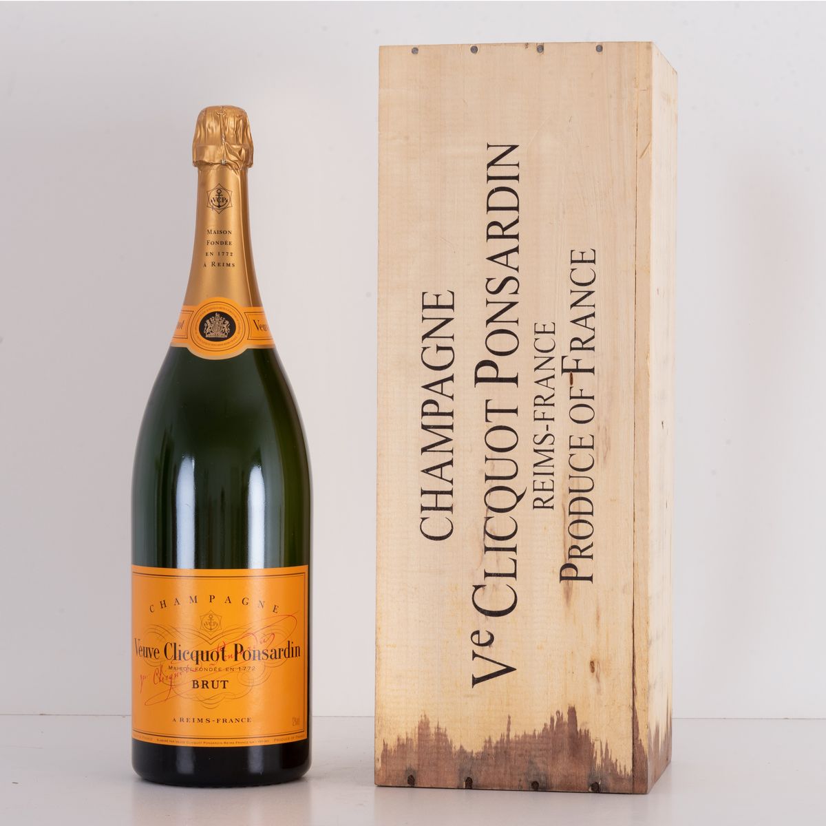 Lotto di 1 Bottiglia Jeroboam Champagne Veuve Clicquout Pansardin