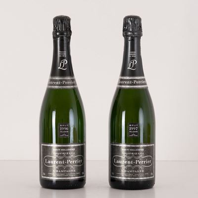 Lotto di 2 Bottiglie Champagne Laurent Perrier