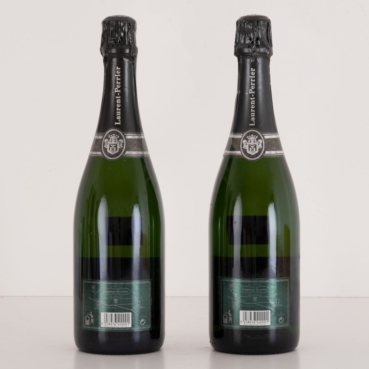 Lotto di 2 Bottiglie Champagne Laurent Perrier