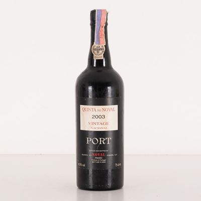 Lotto di 1 Bottiglia Porto Quinta Do Noval Vintage Nacional