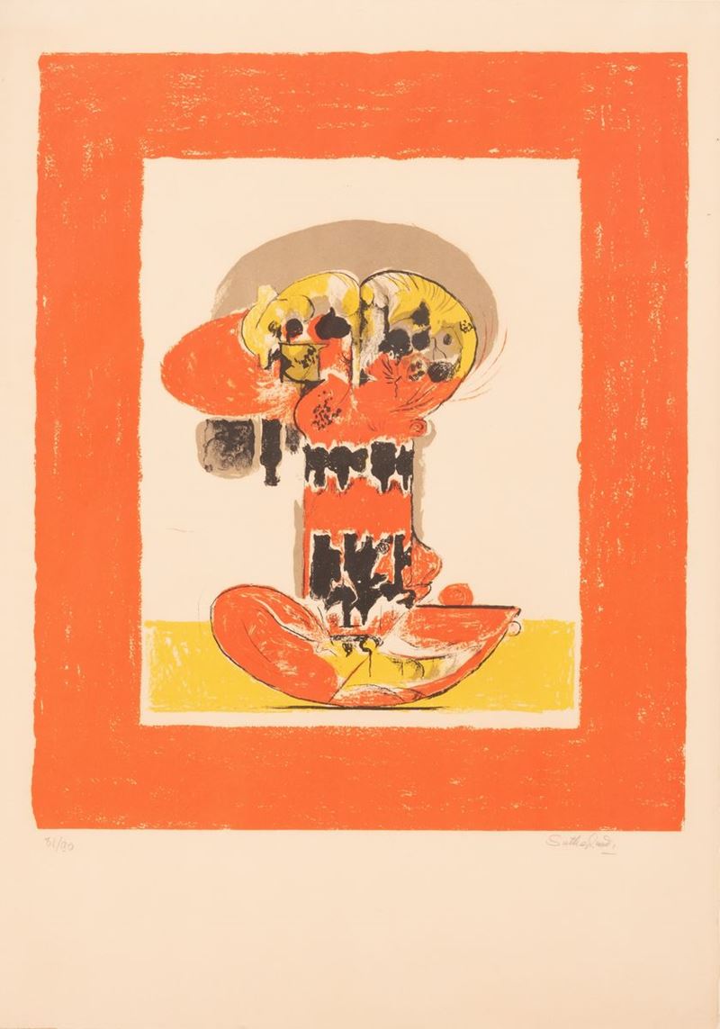 Graham Vivian Sutherland - "forma di Bilanciamento" Ed: 81/90