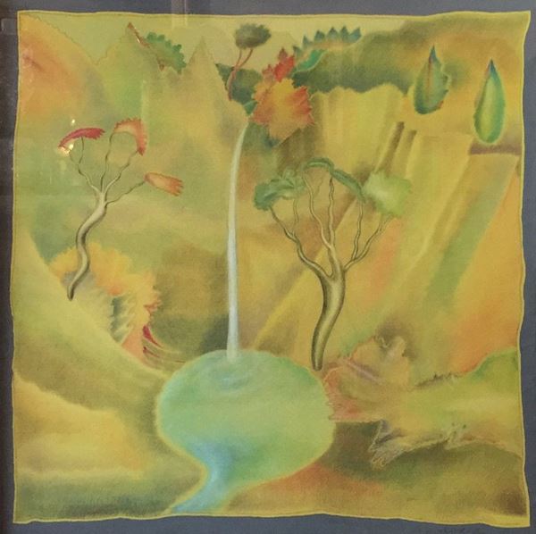Luca Alinari : Paesaggio  - Olio su tela - Auction Modern and Contemporary Art Auction - Gliubich Casa d'Aste
