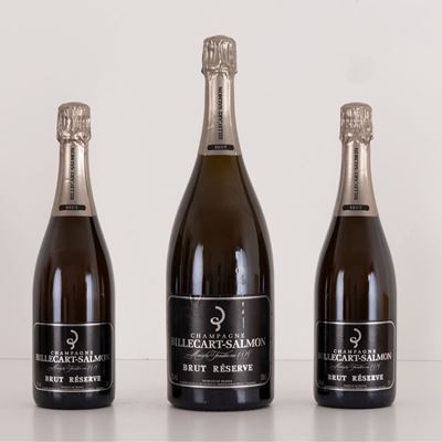 Lotto di 3 Bottiglie Champagne Billecart-salmon