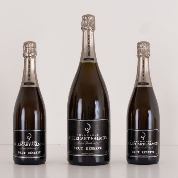 Lotto di 3 bottiglie Champagne Billecart-Salmon