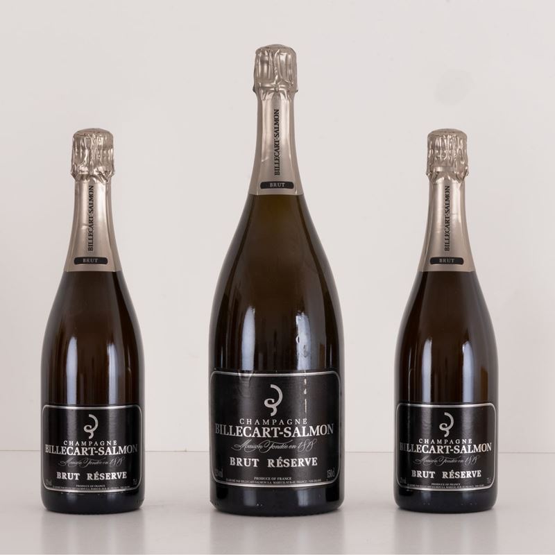 Lotto di 3 Bottiglie Champagne Billecart-salmon