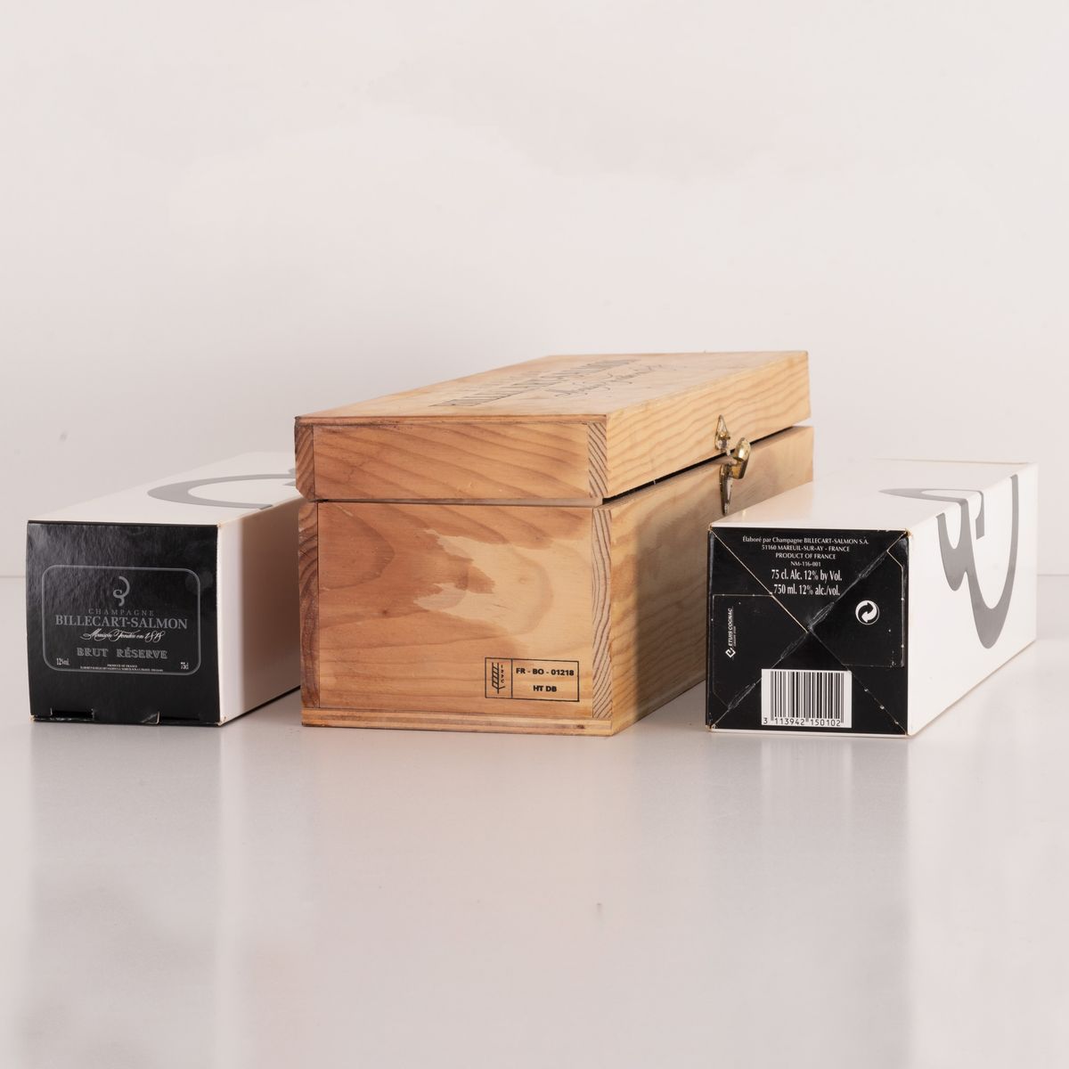 Lotto di 3 Bottiglie Champagne Billecart-salmon