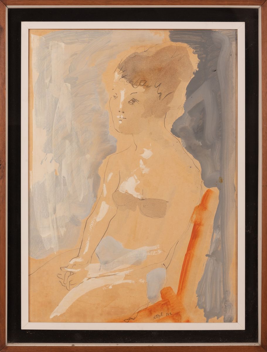 Ugo Attardi - Figura Femminile