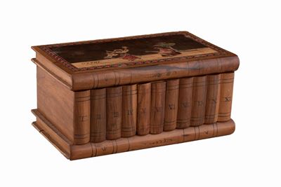 Scatola Sorrentina in Legno Intarsiato