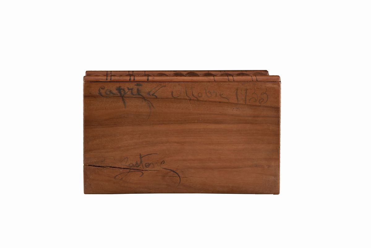 Scatola Sorrentina in Legno Intarsiato