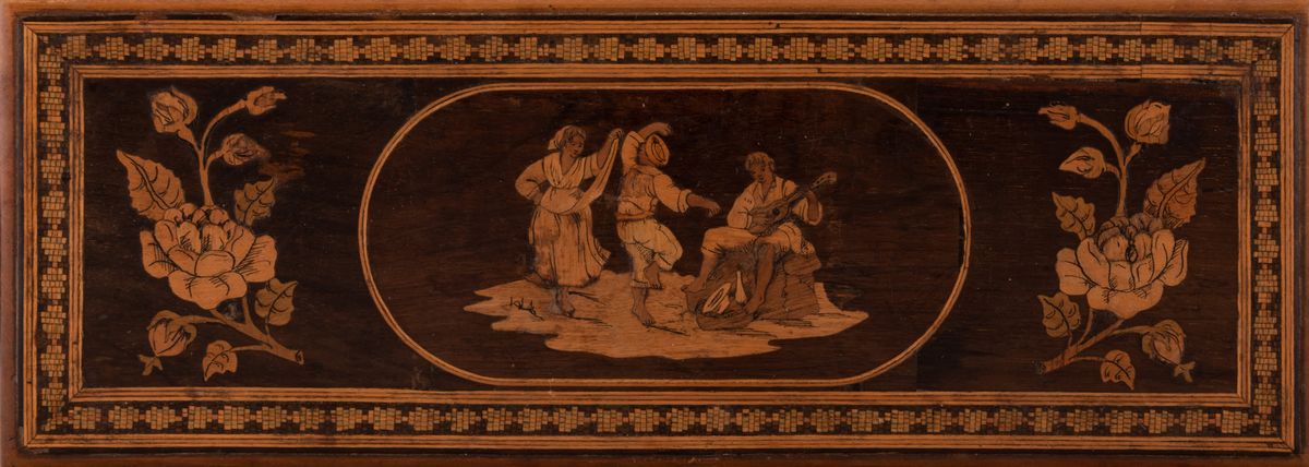 Scatola Sorrentina in Legno Intarsiato