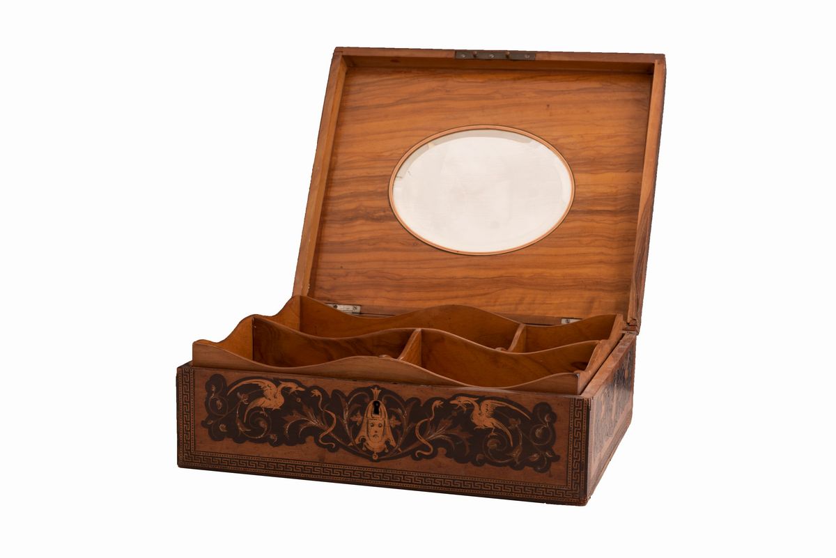 Scatola Sorrentina in Legno Intarsiato