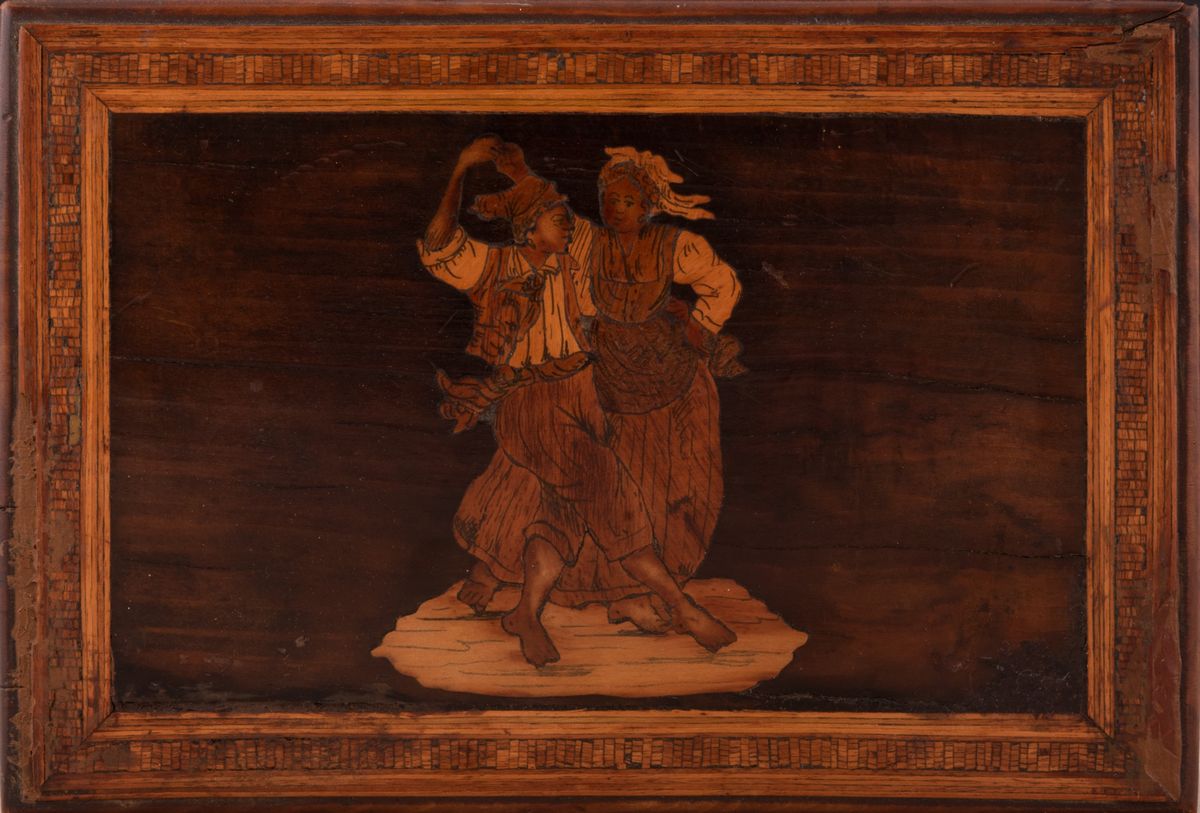 Scatola Sorrentina in Legno Intarsiato