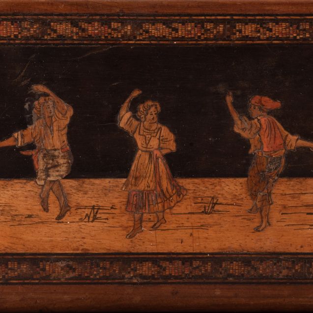 Scatola Sorrentina in Legno Intarsiato