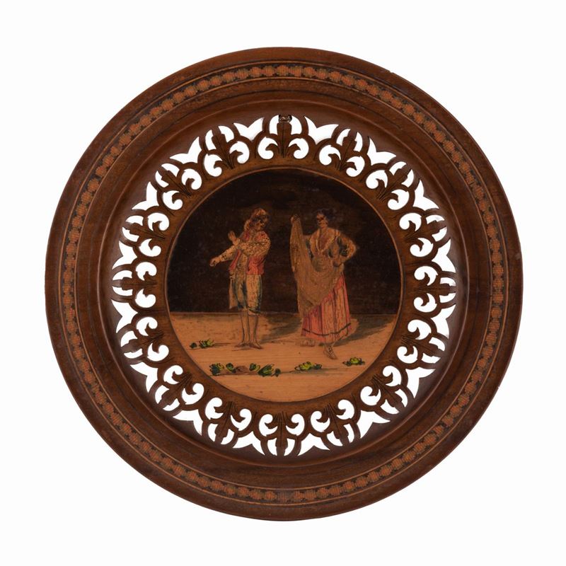 Piatto Sorrentino in Legno