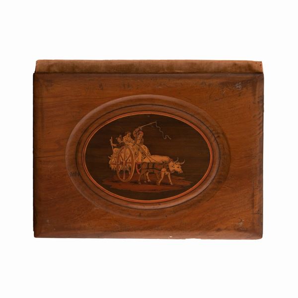 Porta documenti sorrentino in legno 