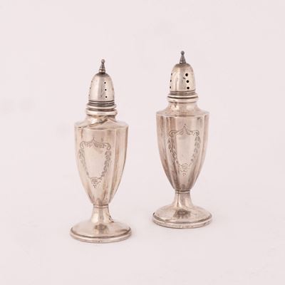 Coppia di Salierine in Argento Stering 925