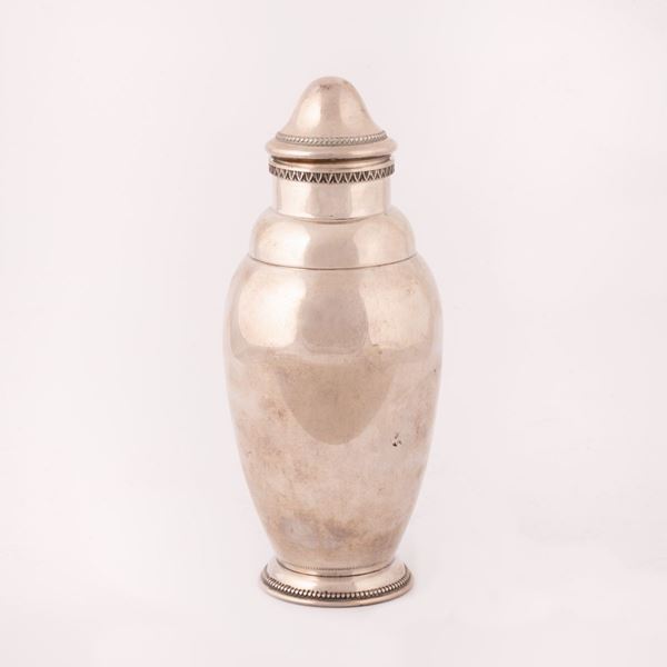 Shaker in argento  - Asta Asta di Arredi e Dipinti Antichi, Argenti e Design - Gliubich Casa d'Aste