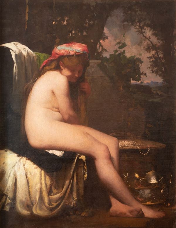 Domenico Morelli - Odalisca al bagno