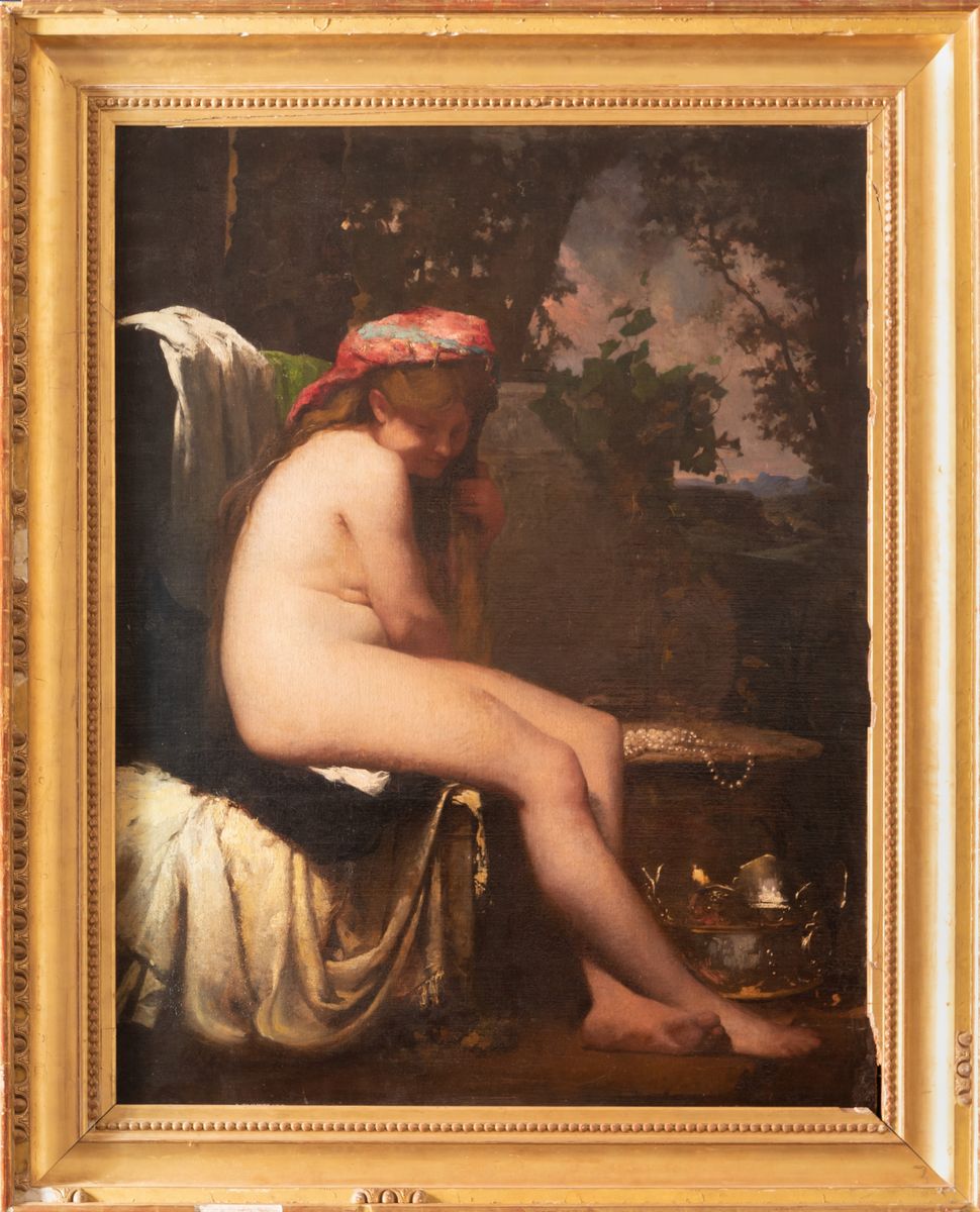 Domenico Morelli - Odalisca al Bagno