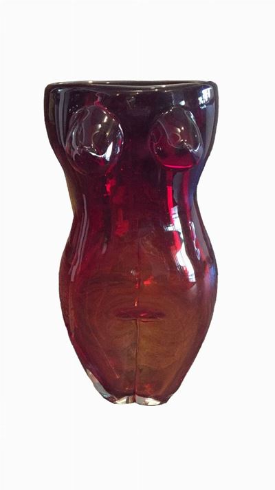 Scultura in Pasta Vitrea Raffiguranate Busto di Donna