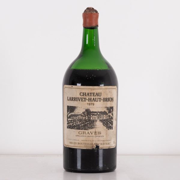 Chateau Larrivet Haut Brion 1979 Graves 3l  - Asta Asta 15: Vini pregiati e distillati - Gliubich Casa d'Aste