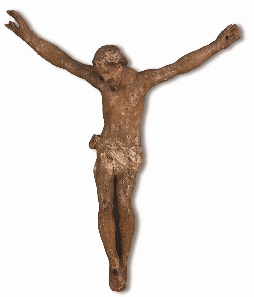 Manifattura Dell'italia Centrale della Fine del XVII e Inizio del XVIII Secolo - Cristo in Legno ...