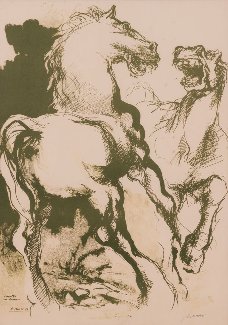 Augusto Murer - Cavalli in Amore
