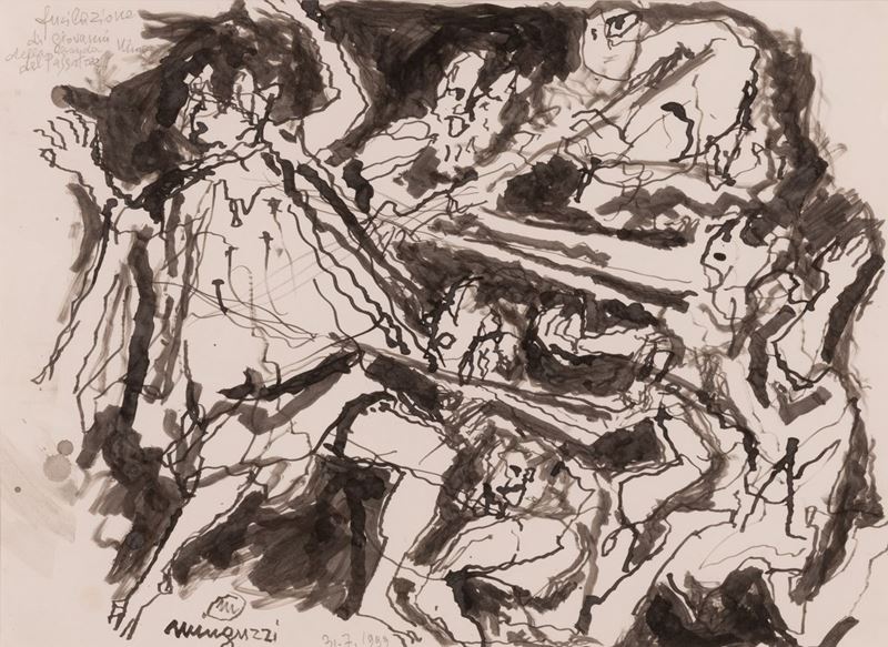 Luciano Minguzzi - Fucilazione di Giovanni della Banda del Passatore