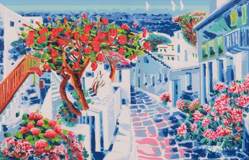 Athos Faccincani - L'ibiscus e un Racconto di Luce a Mikonos