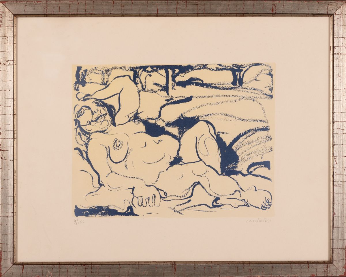 Domenico Cantatore - Nudo Femminile