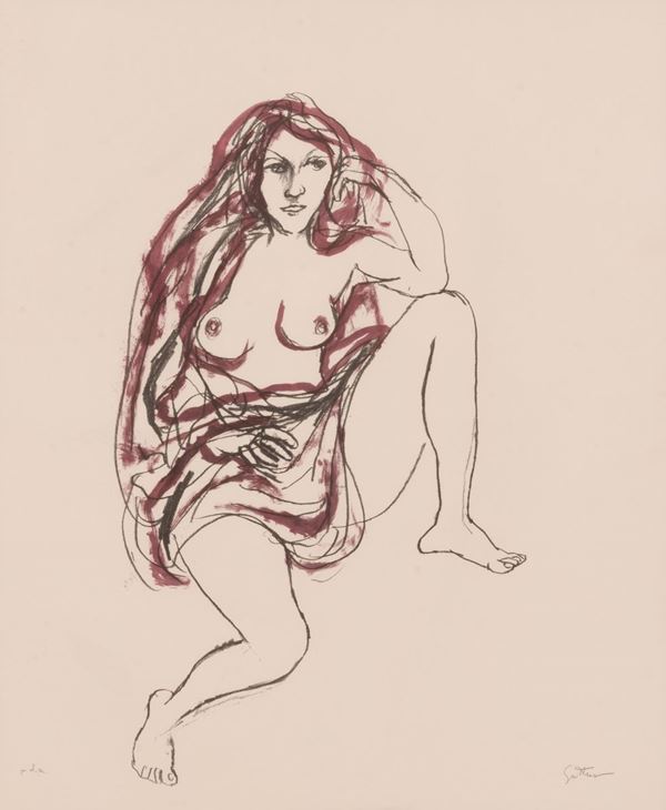 Renato Guttuso - Figura femminile