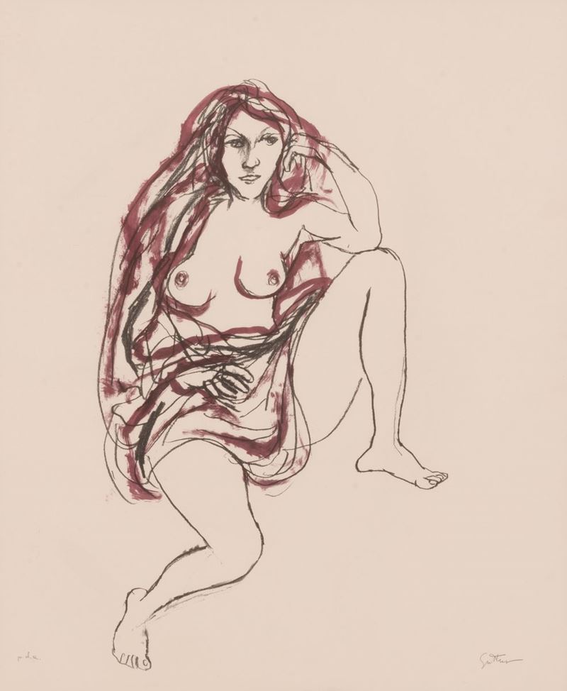 Renato Guttuso - Figura Femminile