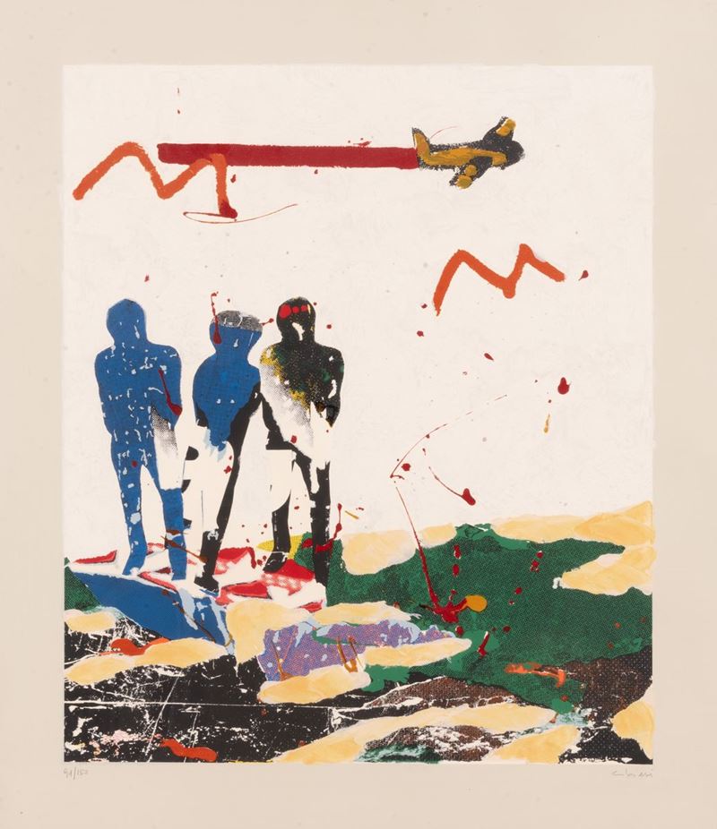 Giorgio Chiesi - Composizione con Figure