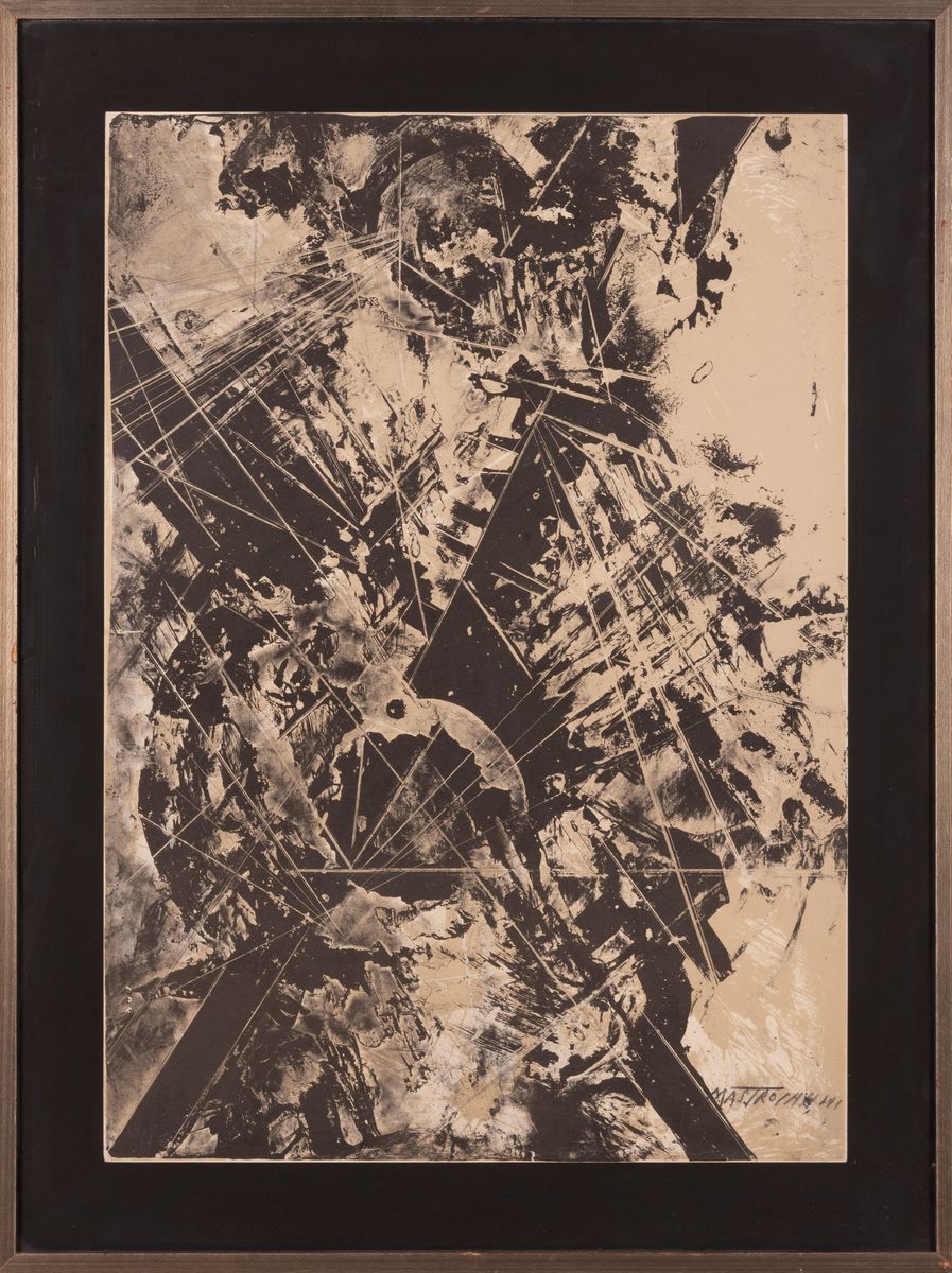 Umberto Mastroianni - Composizione in Bianco e Nero
