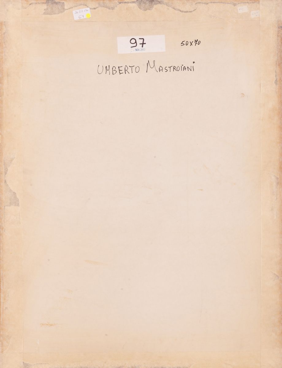 Umberto Mastroianni - Composizione in Bianco e Nero