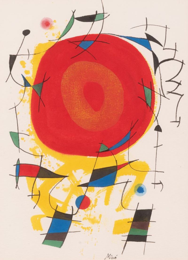 Joan Mirò - Composizione