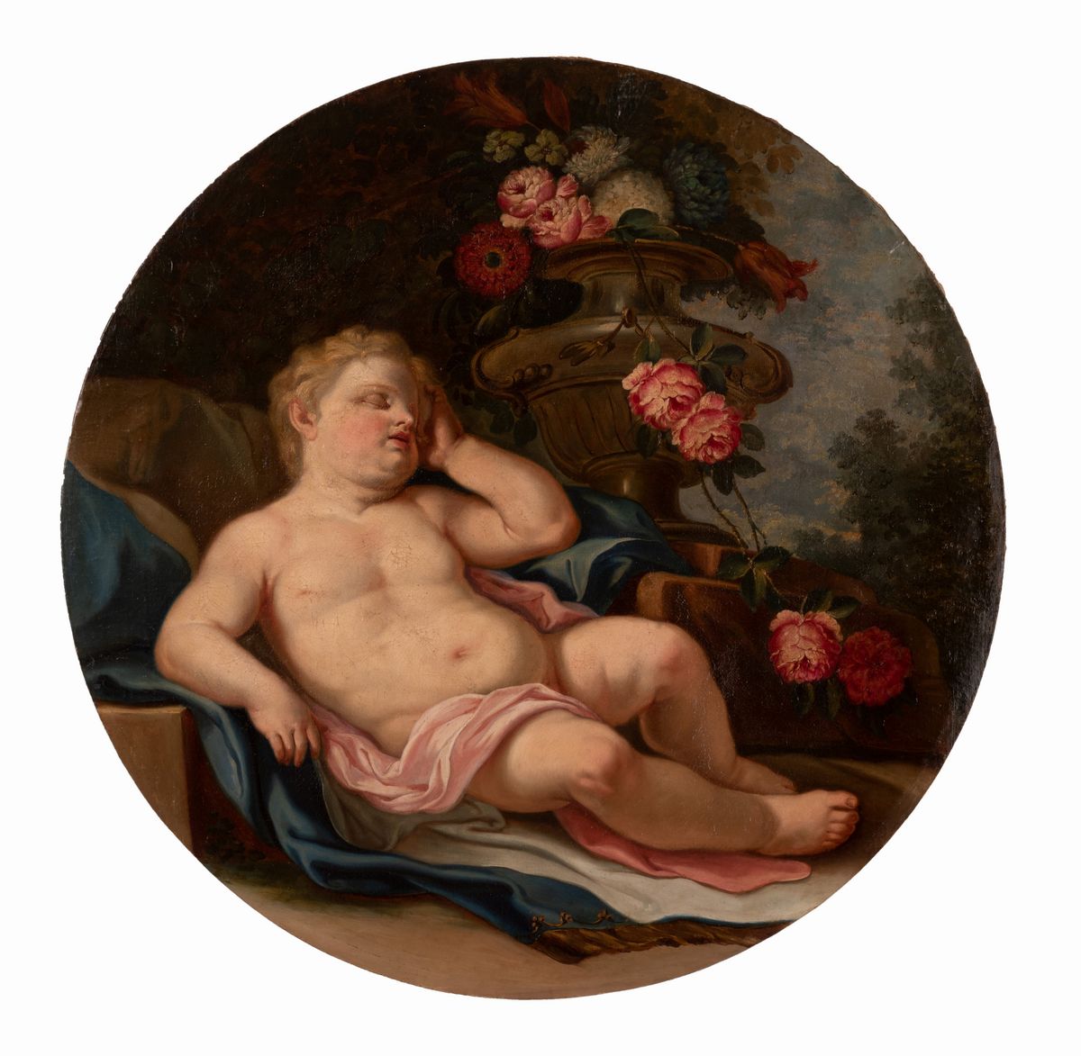 Pittore Francese del XIX Secolo - Coppia di Allegorie