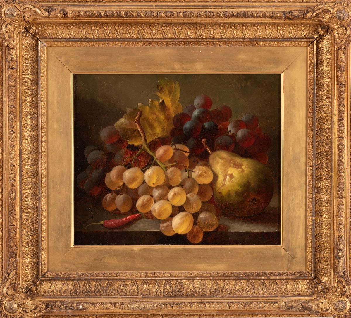 G.j. Broome - Natura Morta con Frutta