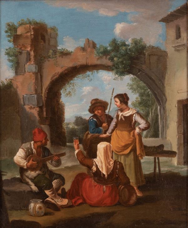 Paolo Monaldi - Scena campestre