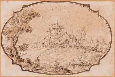 Paesaggio con Casolare