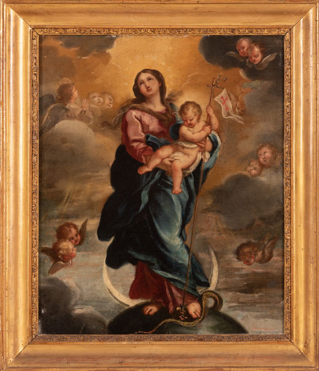 Sebastiano Conca - Vergine Immacolata con Gesù Bambino
