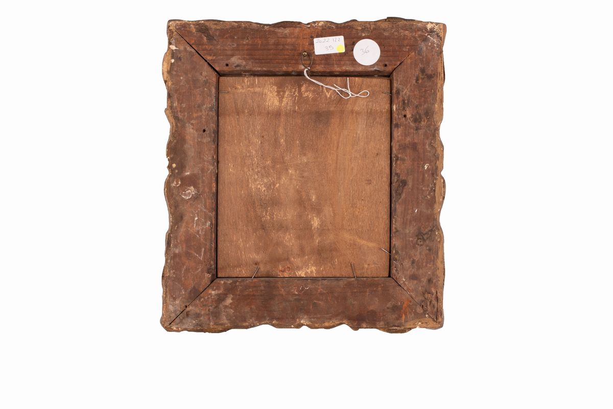 Pittore Fiammingo del XIX Secolo - Il Cavadenti ( Copia da Gerhard Dow)